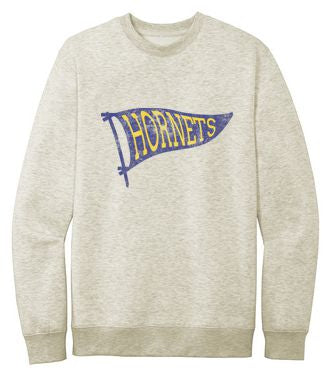 Kearsley Hornets Pennant District® Soft Fleece Crew Sweatshirt