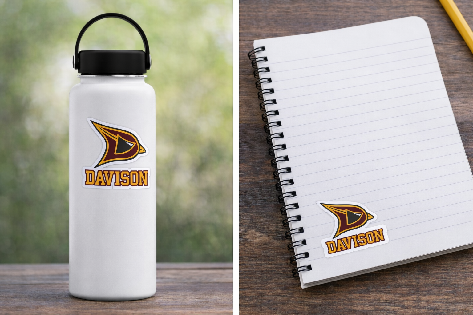 Davison Cardinals Small Sticker