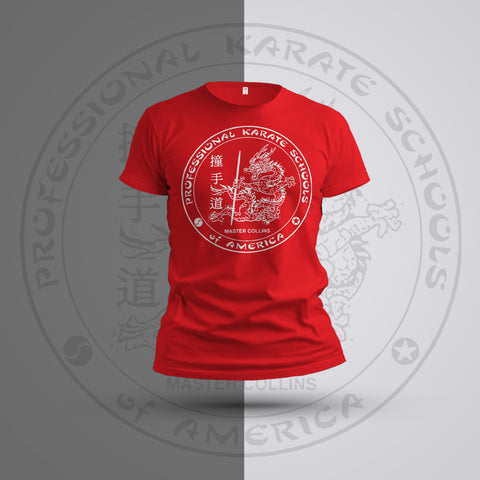 Karate Belt Level Red Basic T-shirt