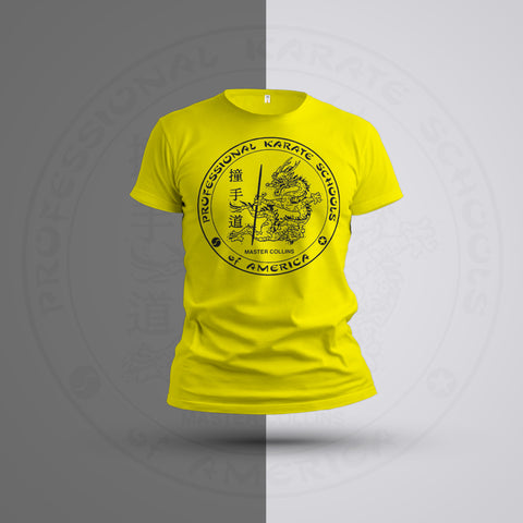 Karate Belt Level Yellow Basic T-shirt