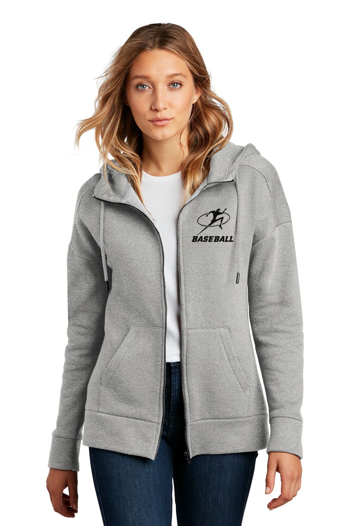 Legacy Baseball Ladies Full-Zip Hoodie