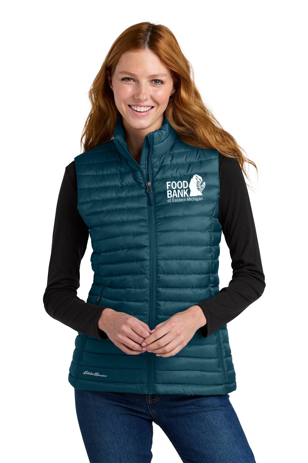 Food Bank of Eastern Michigan Eddie Bauer® Women’s Packable Quilted Vest