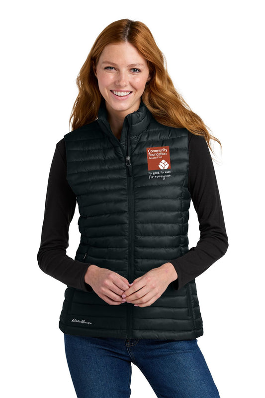 Community Foundation of Greater Flint Eddie Bauer® Women’s Packable Quilted Vest