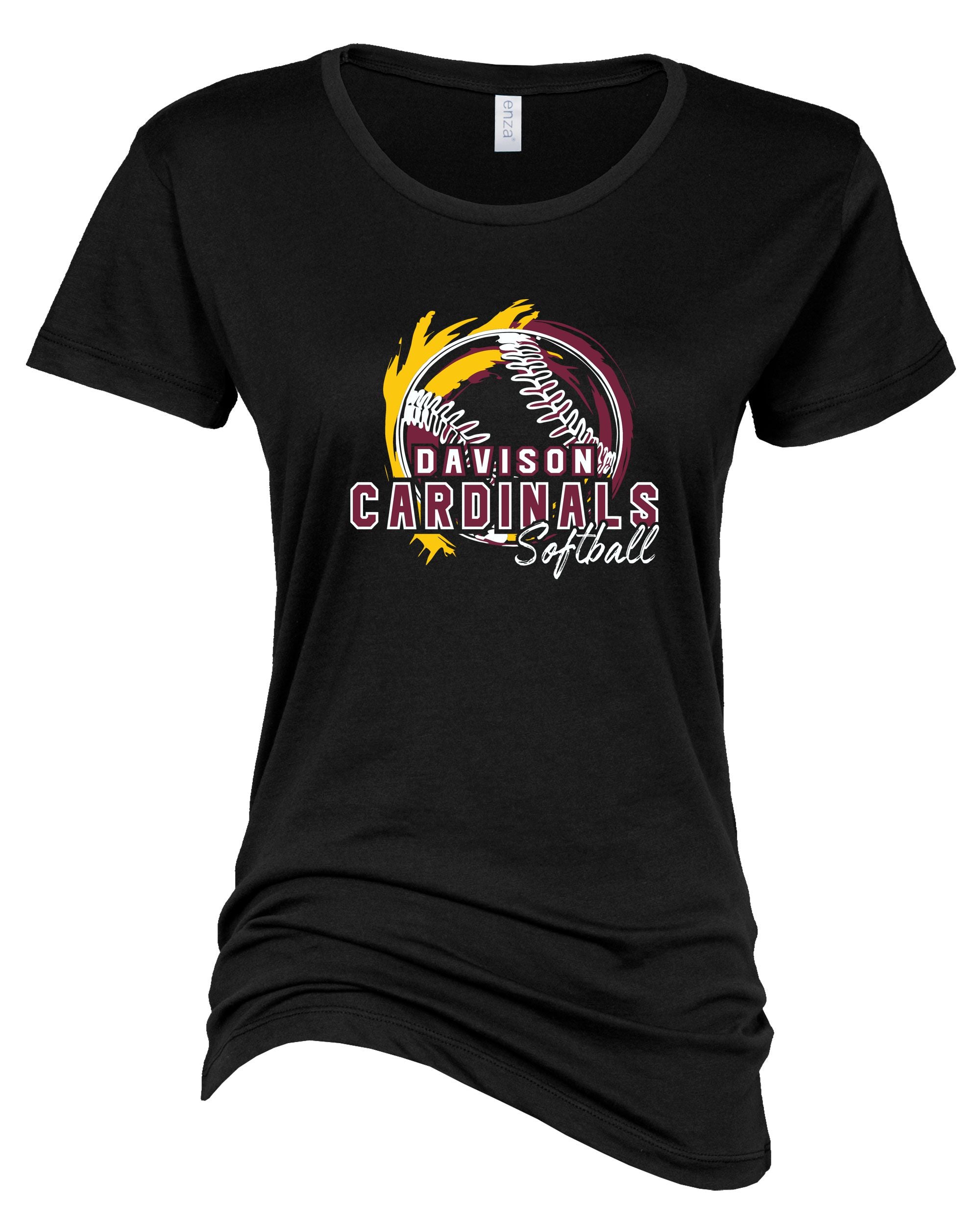 Davison Softball Essential Crew Neck T-Shirt