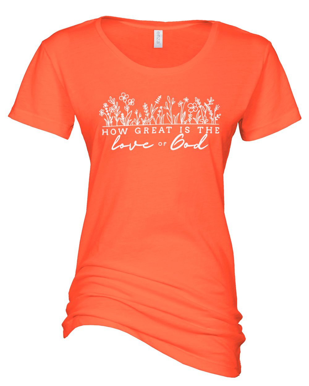 Gods Love Ladies Essential Crew Neck T-Shirt