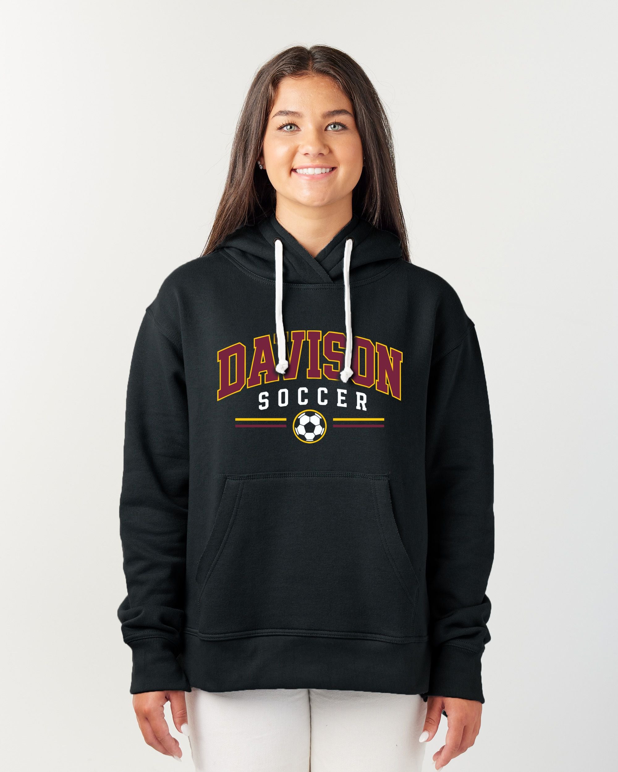 Davison Soccer Ladies Pullover Hood