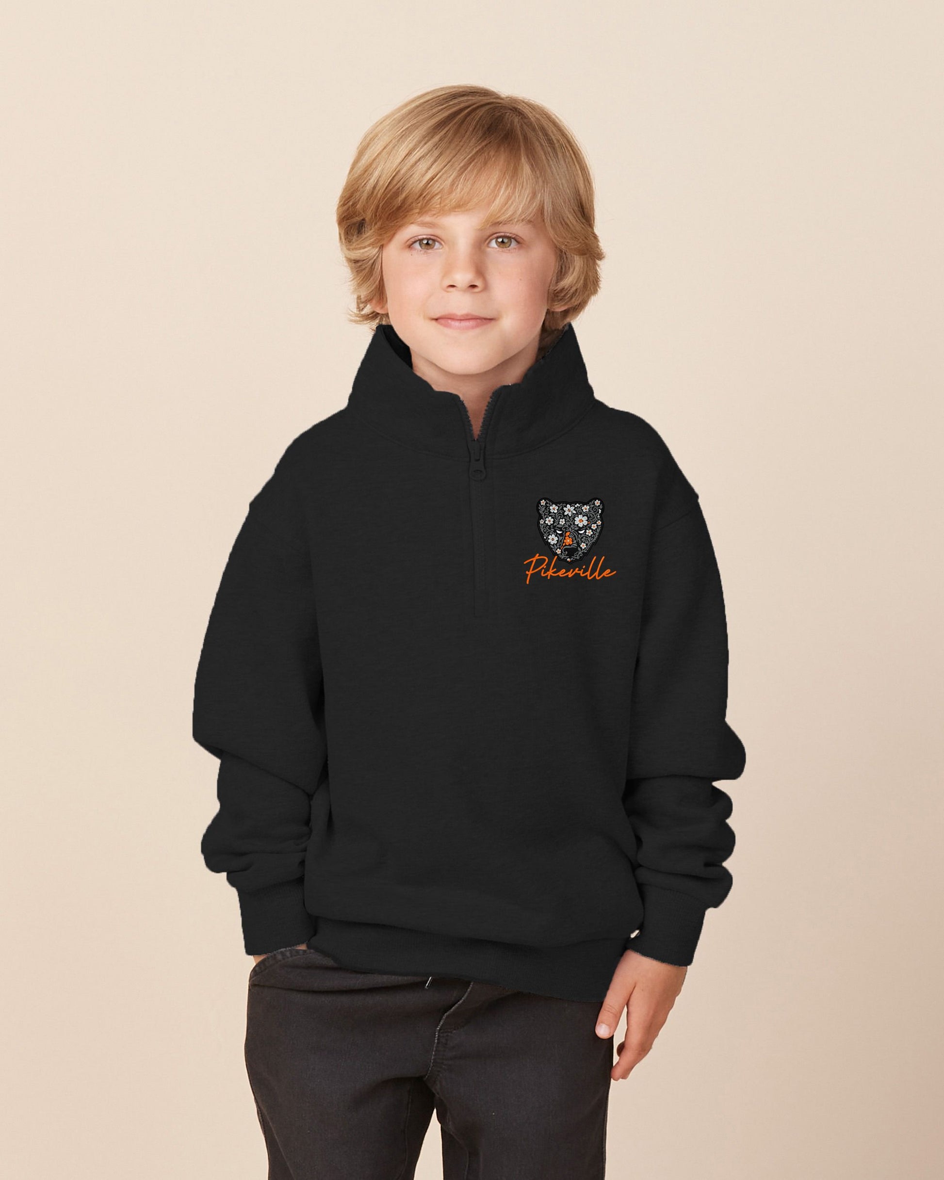 Pikeville Floral Youth Quarter Zip