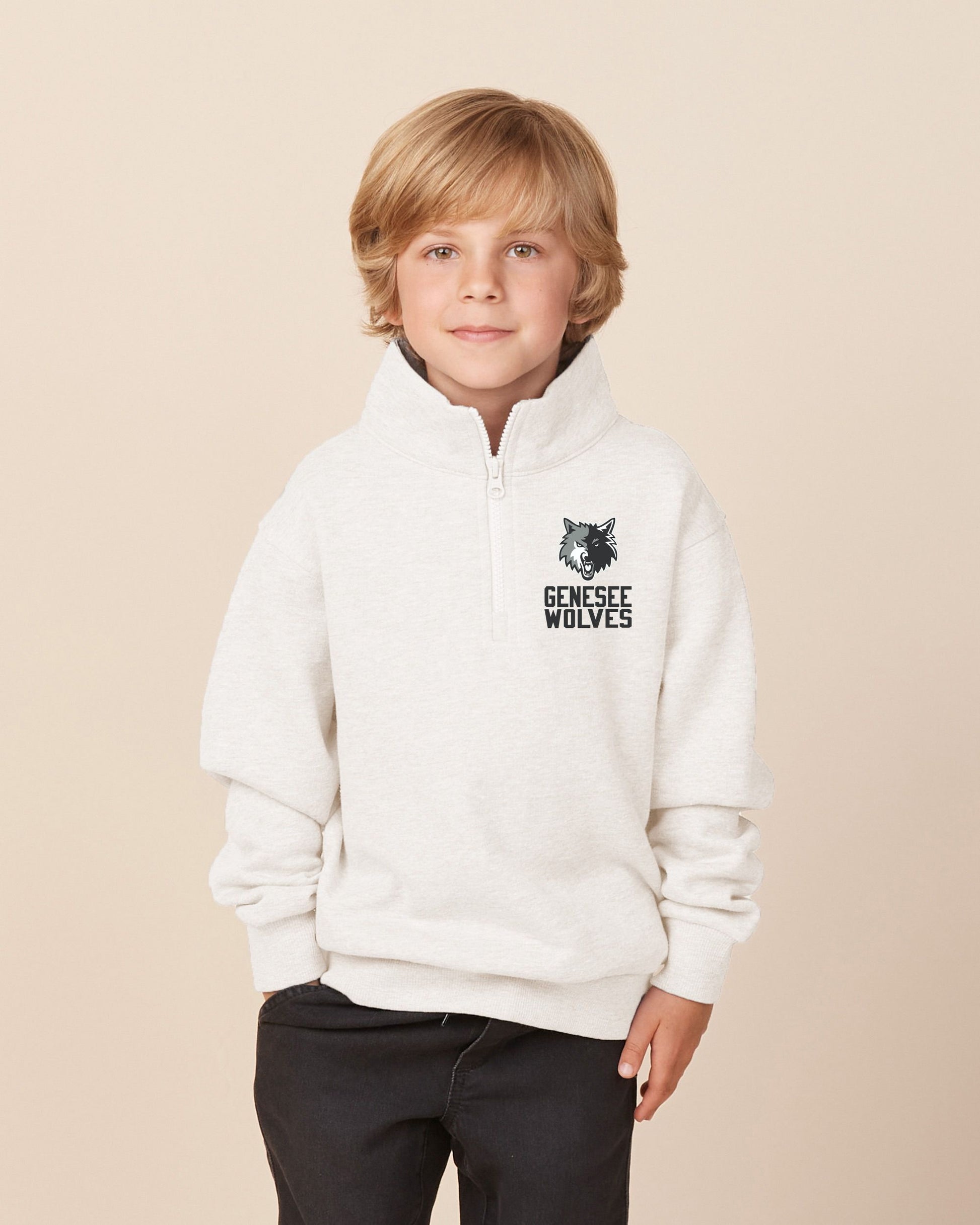 Genesee Wolves Youth Quarter Zip - GWPTO