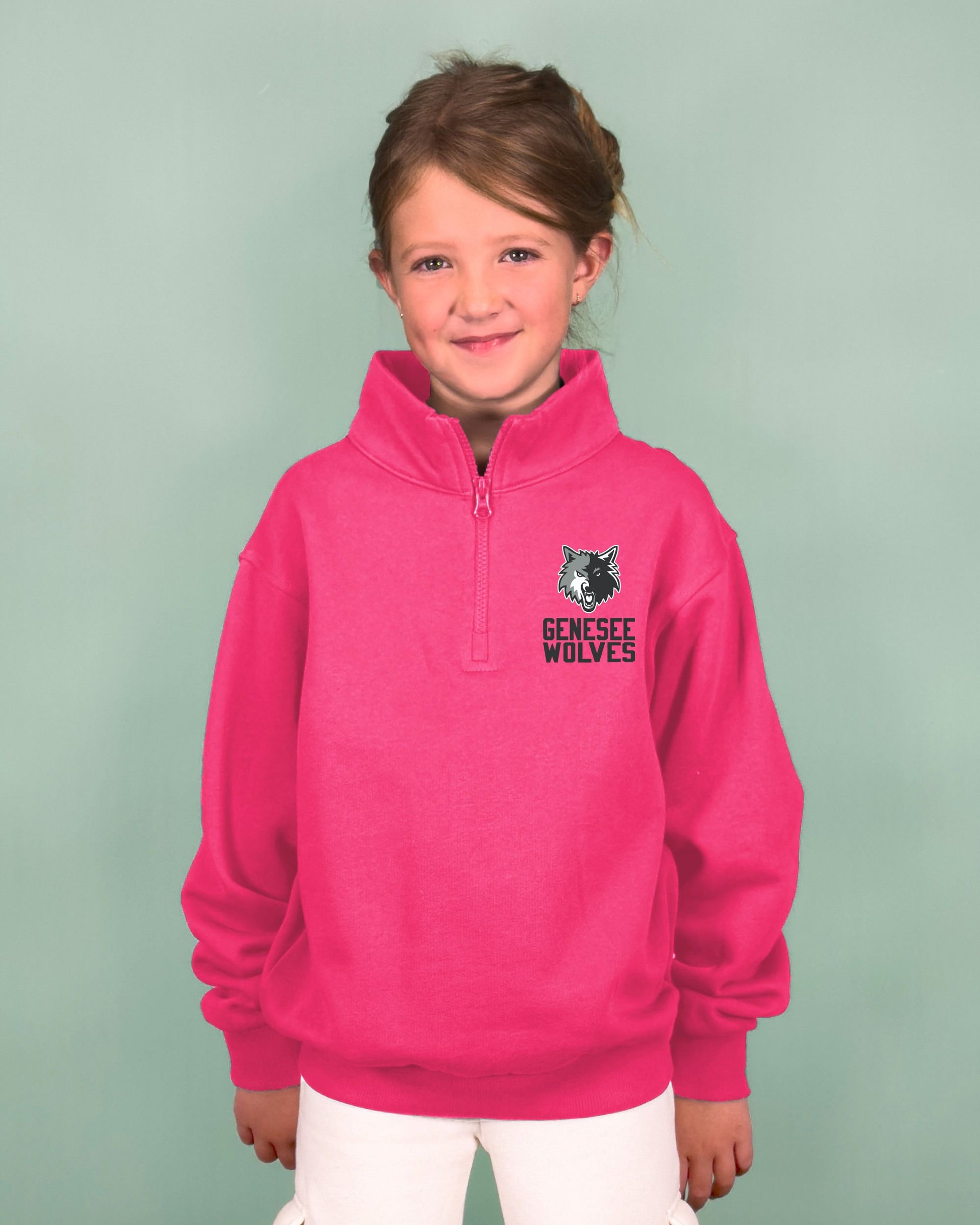 Genesee Wolves Youth Quarter Zip - GWPTO