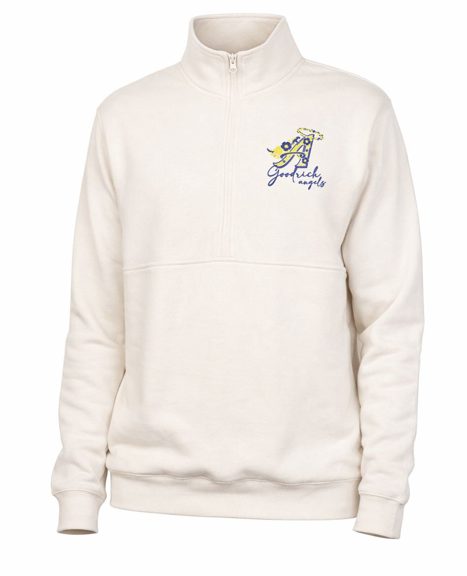 Goodrich Angels Floral Adult Tournament Half Zip