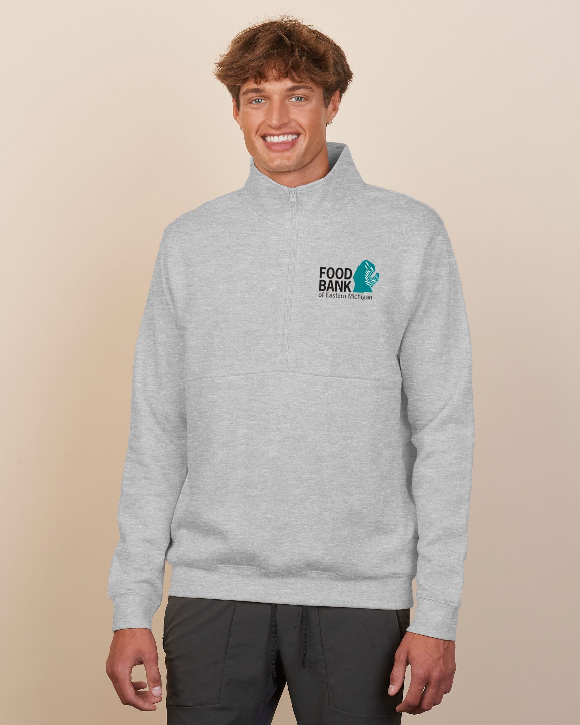 Food Bank Adult Tournament Half Zip