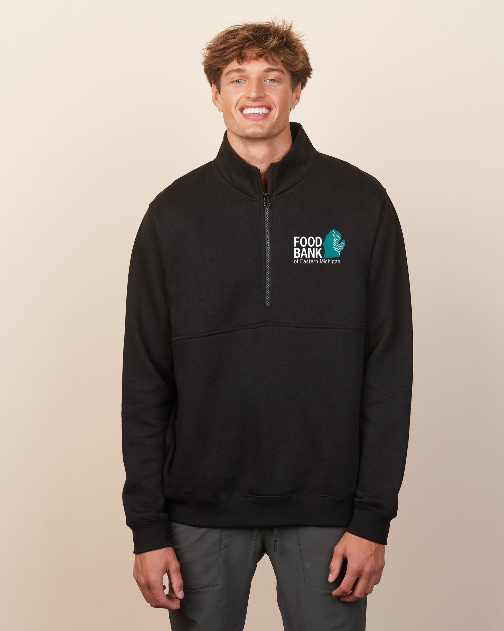 Food Bank Adult Tournament Half Zip