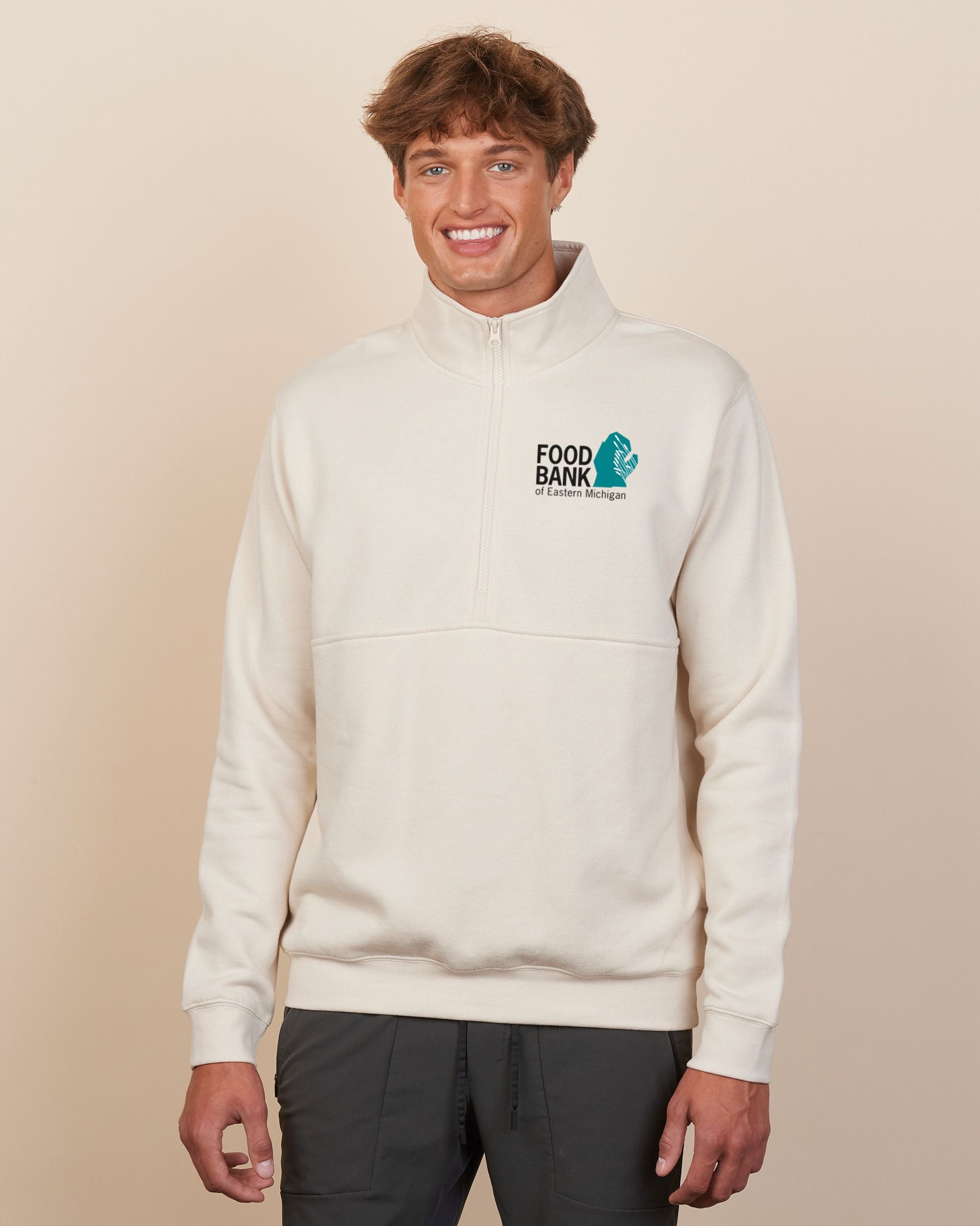 Food Bank Adult Tournament Half Zip