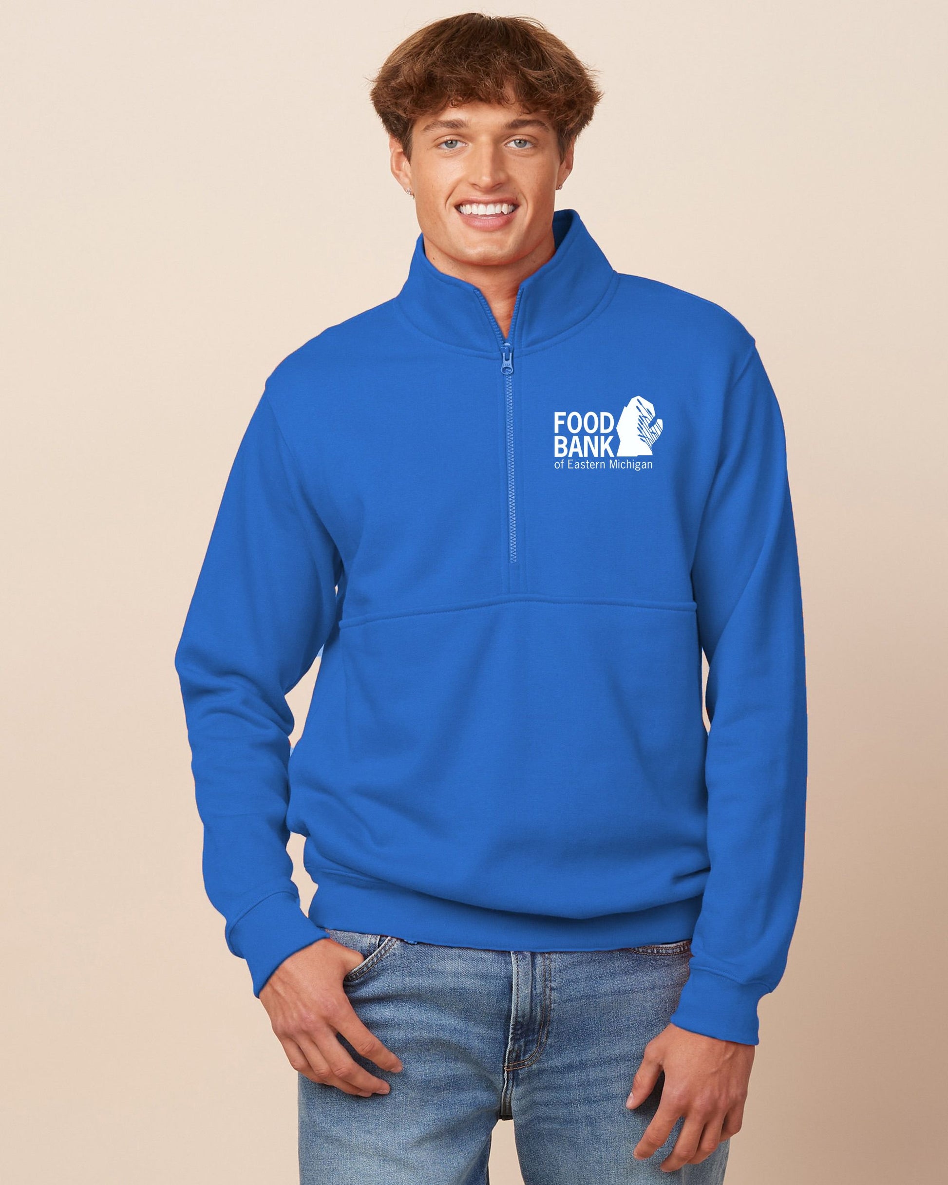 Food Bank Adult Tournament Half Zip