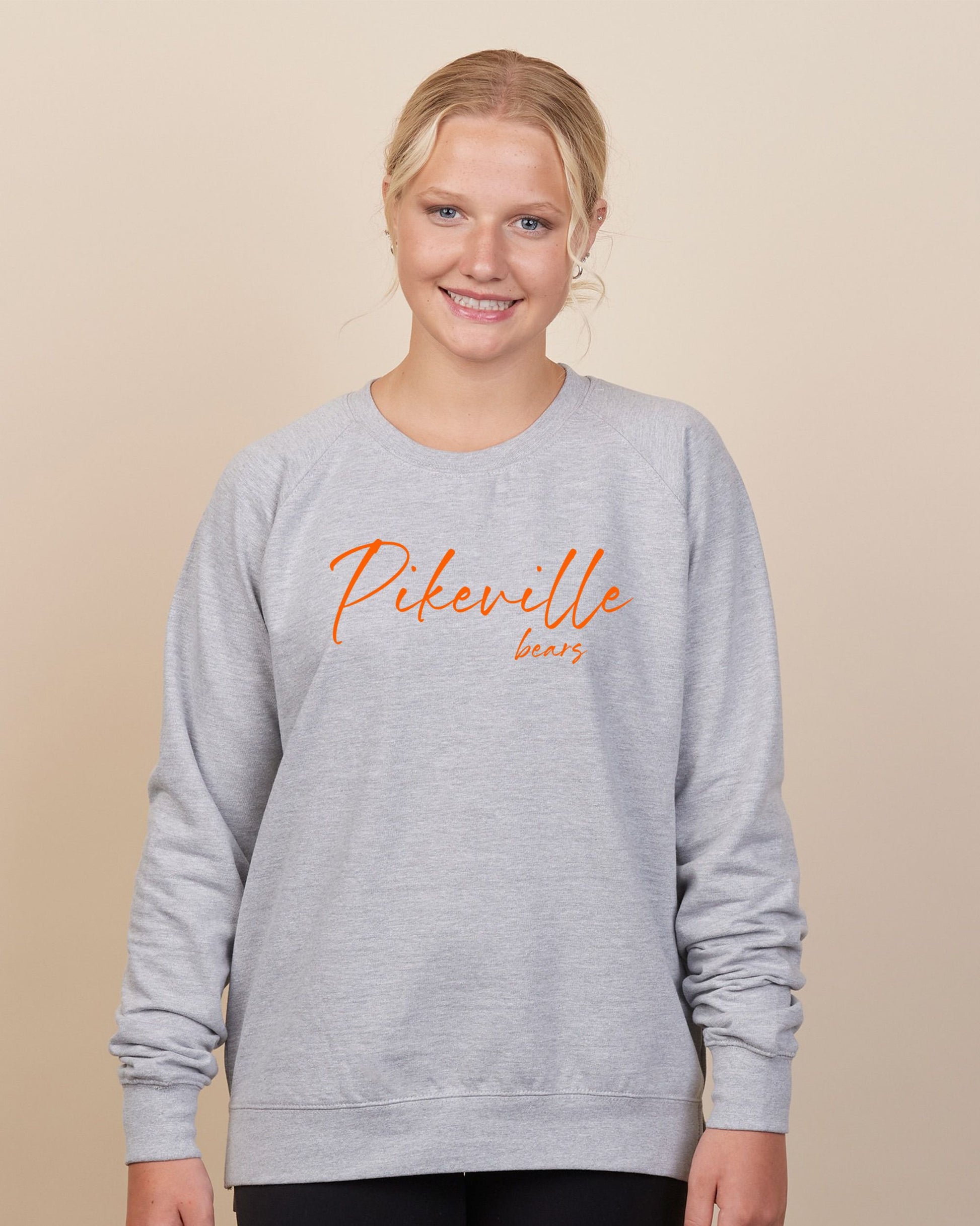 Pikeville Script Ladies Midweight Pullover Crew