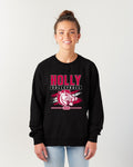 Holly Volleyball Ladies Midweight Pullover Crew