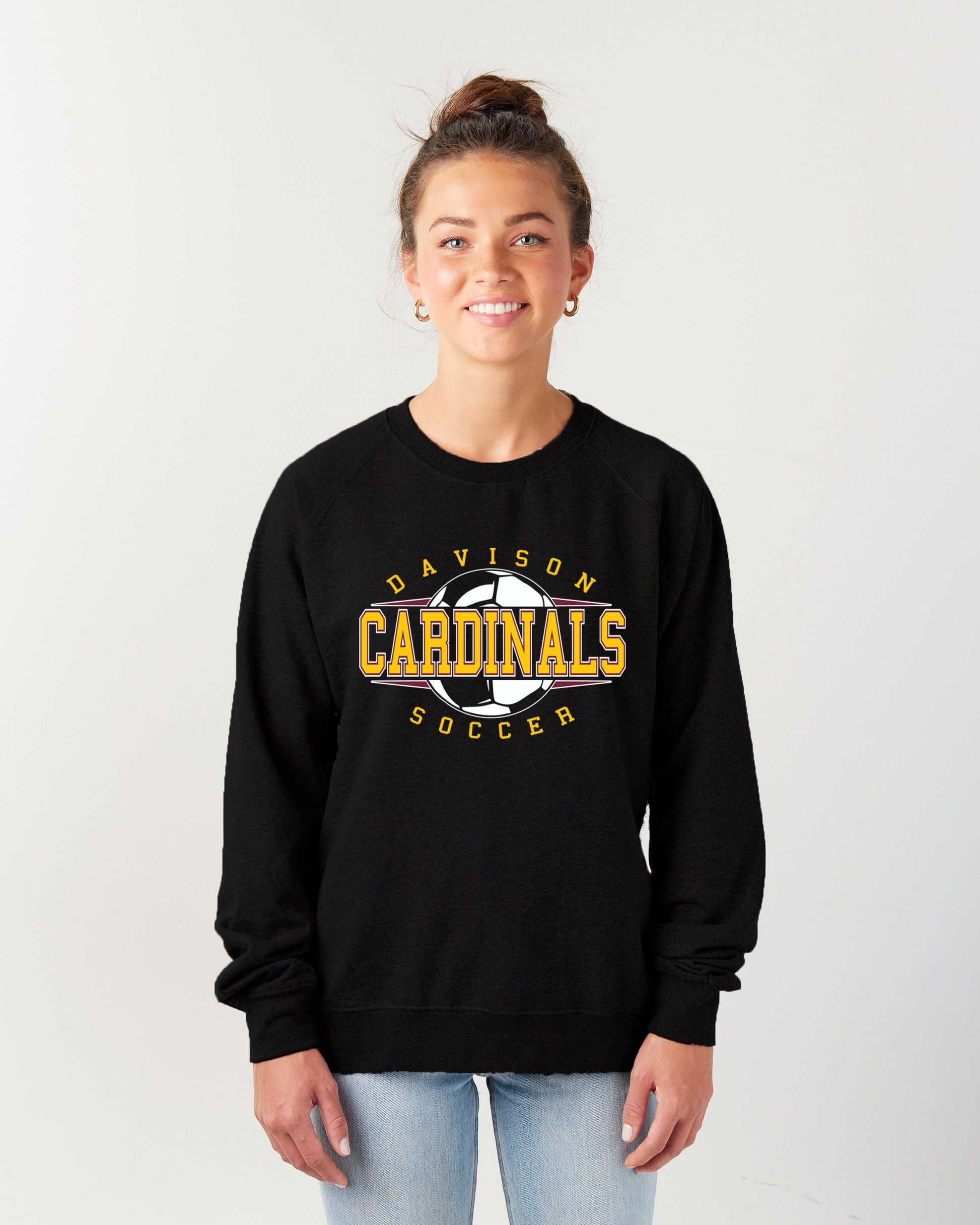 Davison Soccer Ladies Midweight Pullover Crew