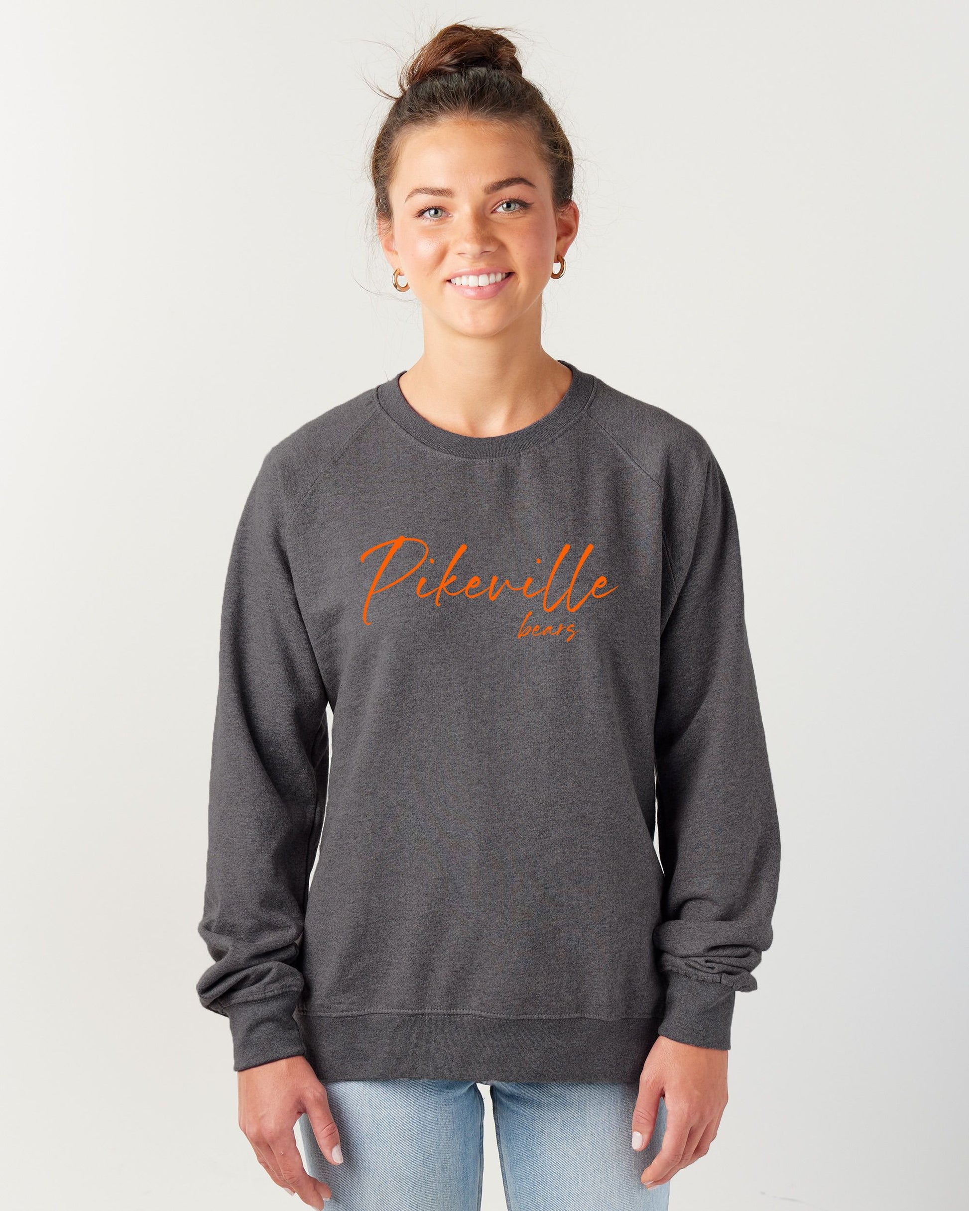 Pikeville Script Ladies Midweight Pullover Crew