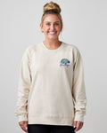 Heritage Hawks Floral Ladies Midweight Pullover Crew