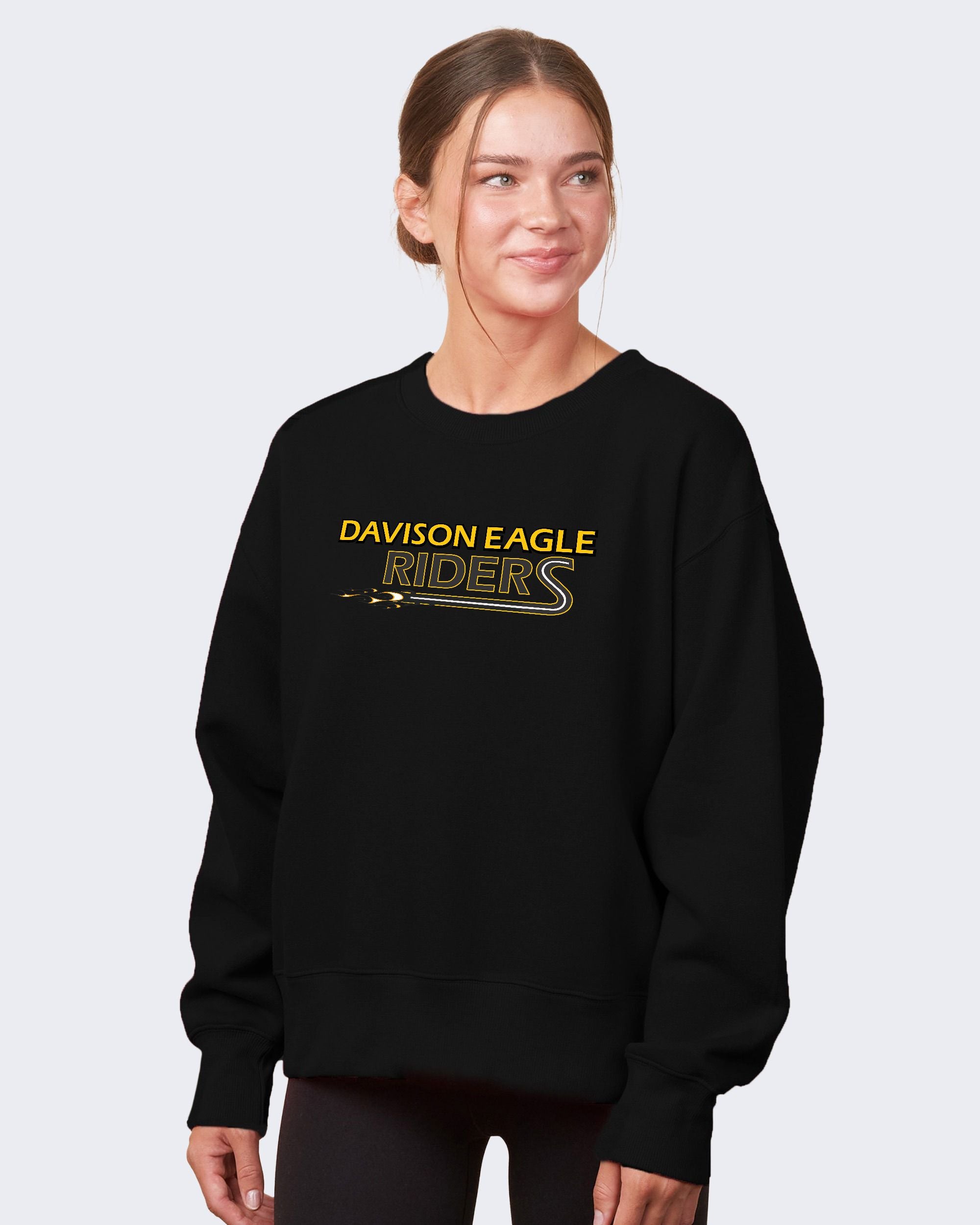 Davison Eagle Riders Ladies Boxy Crew