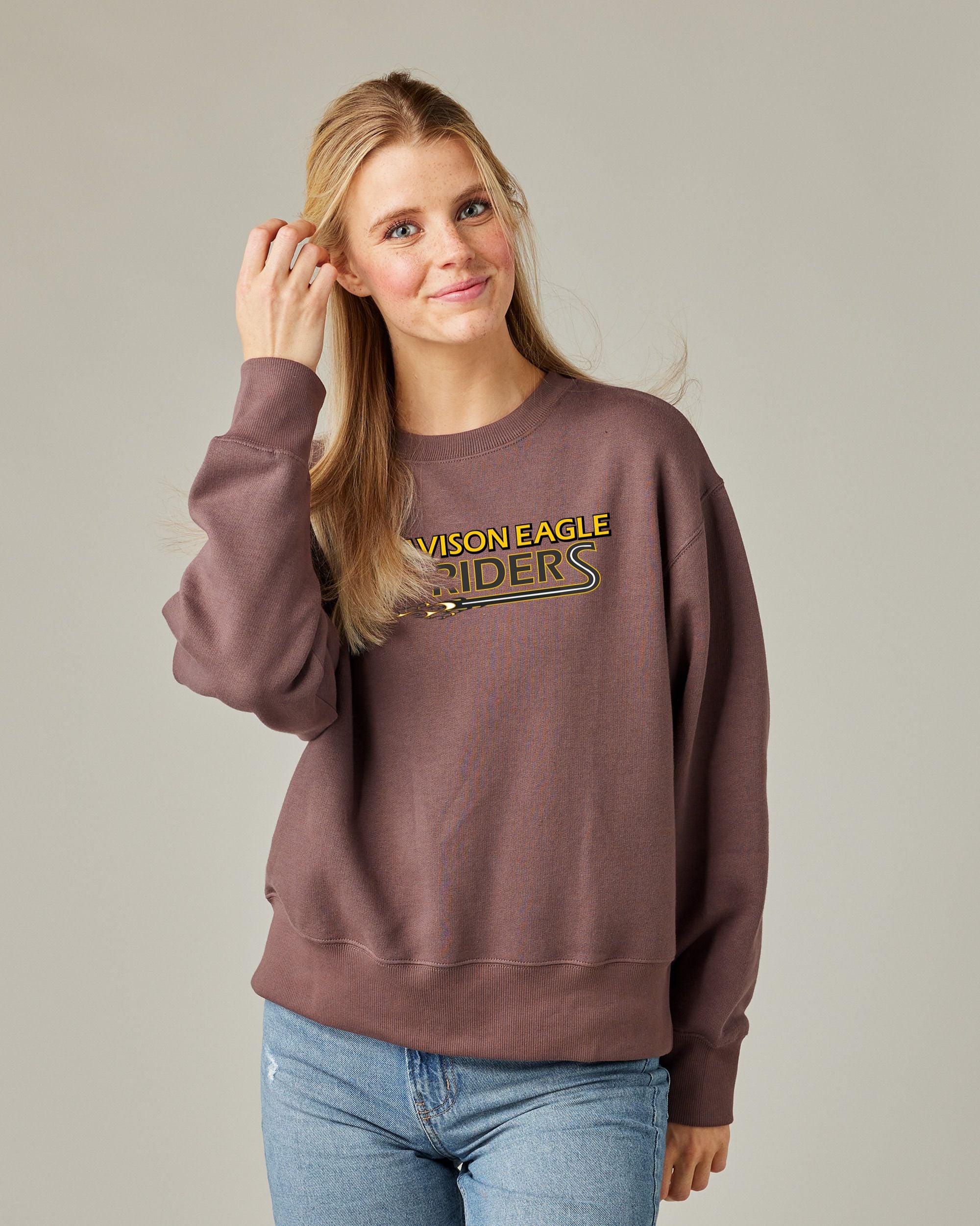 Davison Eagle Riders Ladies Boxy Crew