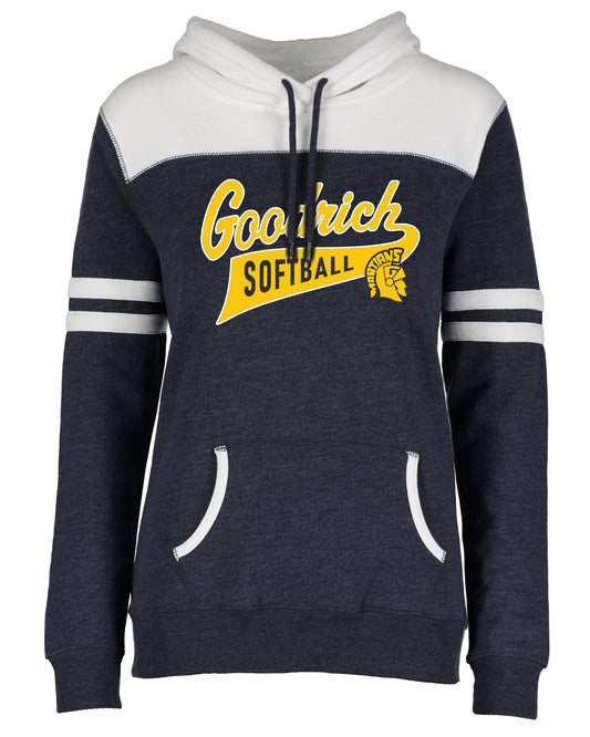 Goodrich Softball Varsity Fleece Pullover Hood