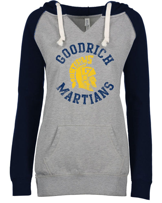 Goodrich Martians Chalk Fleece Colorblock Pullover Hood