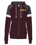 Davison Ladies Colorblock Full Zip Hood