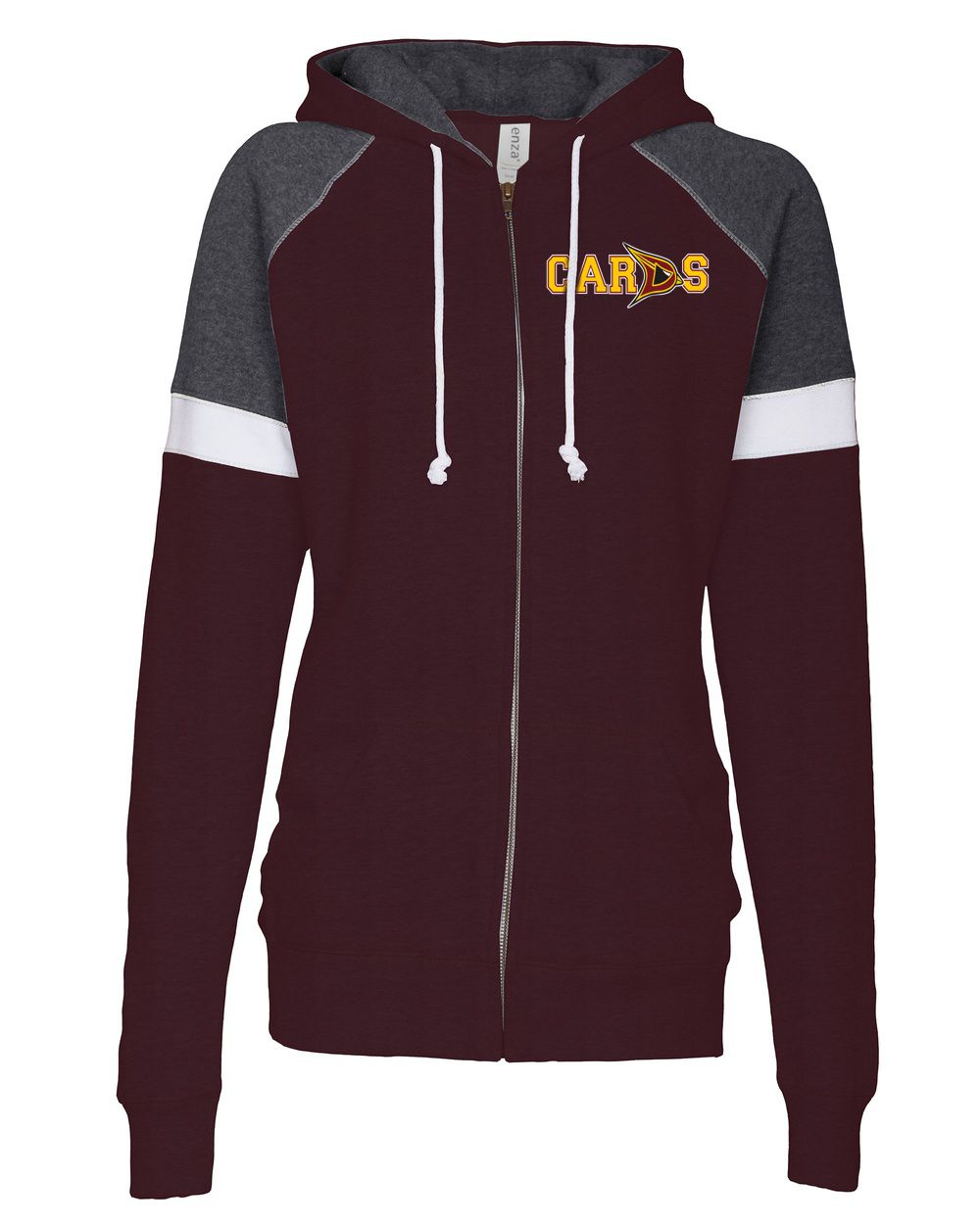 Davison Ladies Colorblock Full Zip Hood