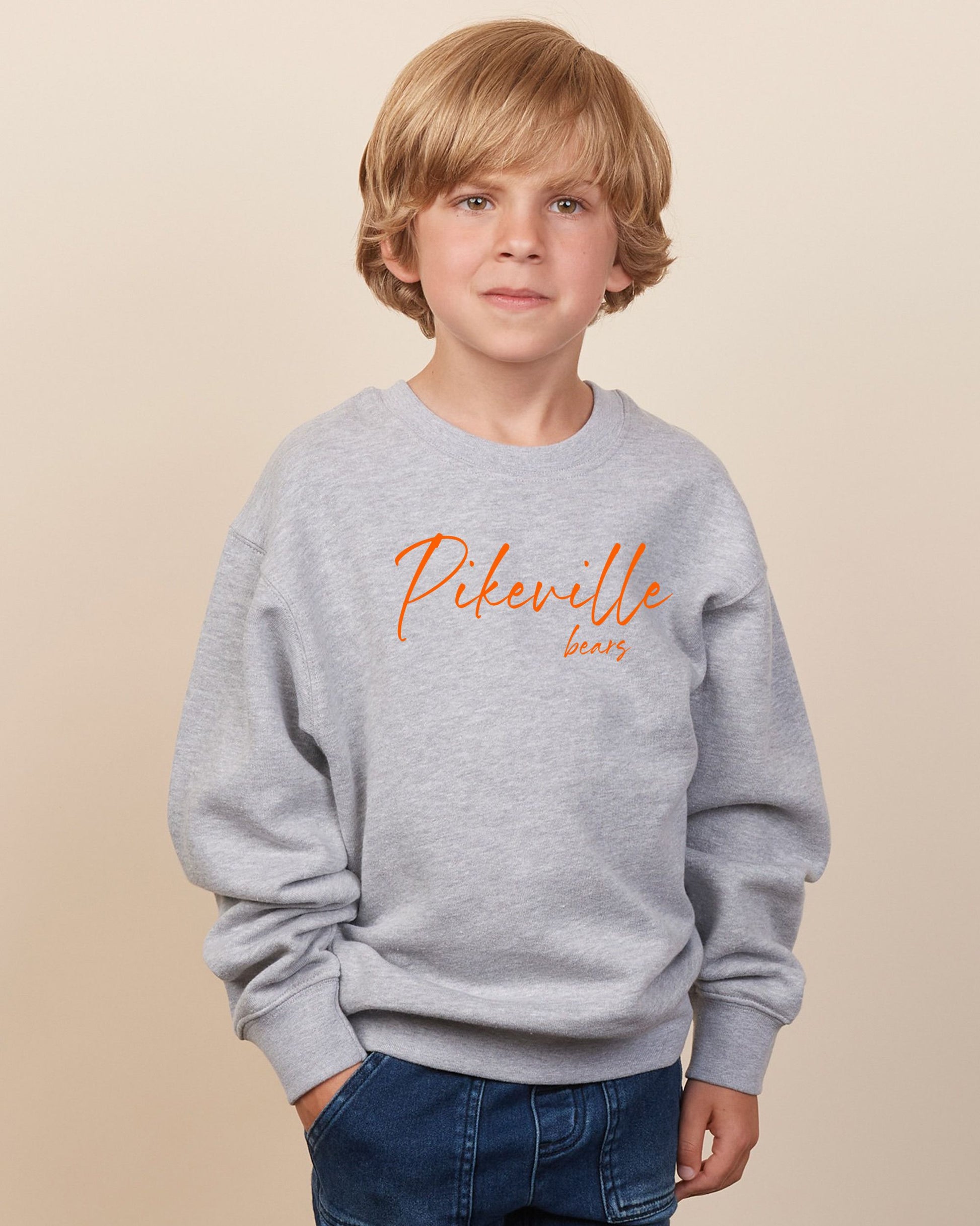 Pikeville Script Youth Fleece Crew