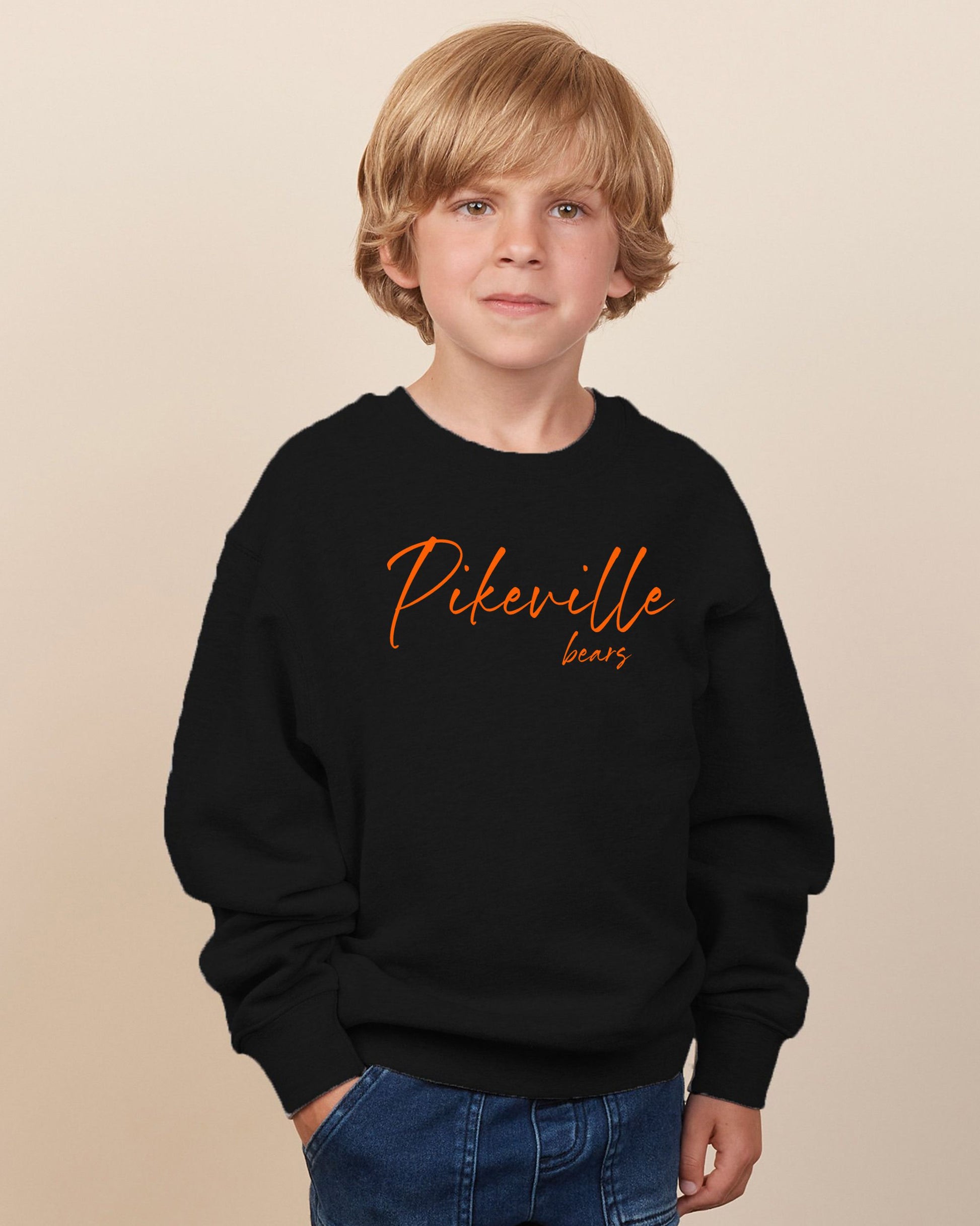 Pikeville Script Youth Fleece Crew