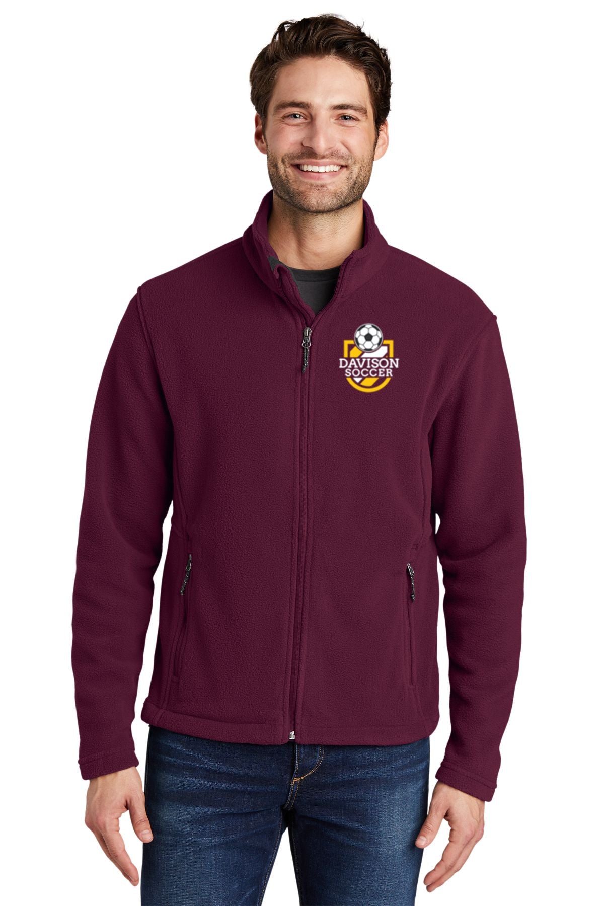 Davison Soccer Fleece Full Zip Jacket