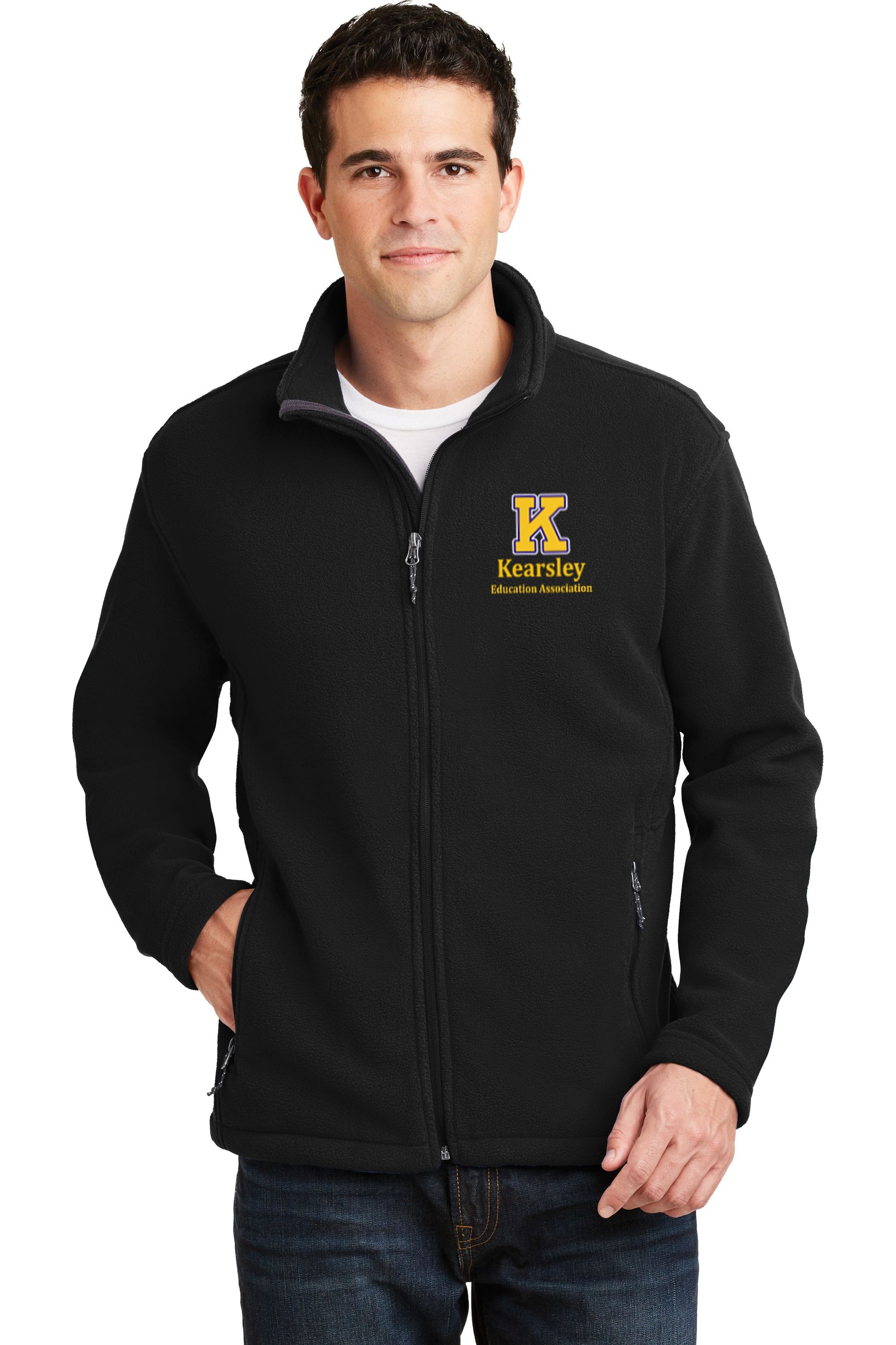 Kearsley Education Association Fleece Full Zip Jacket