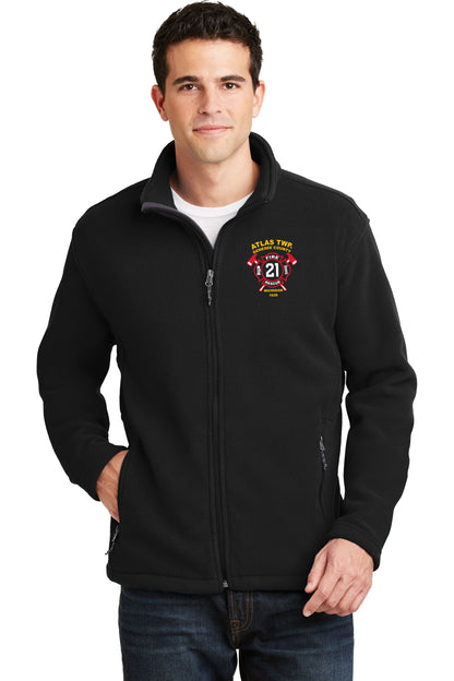 Atlas TWP Fire Department Fleece Full Zip Jacket