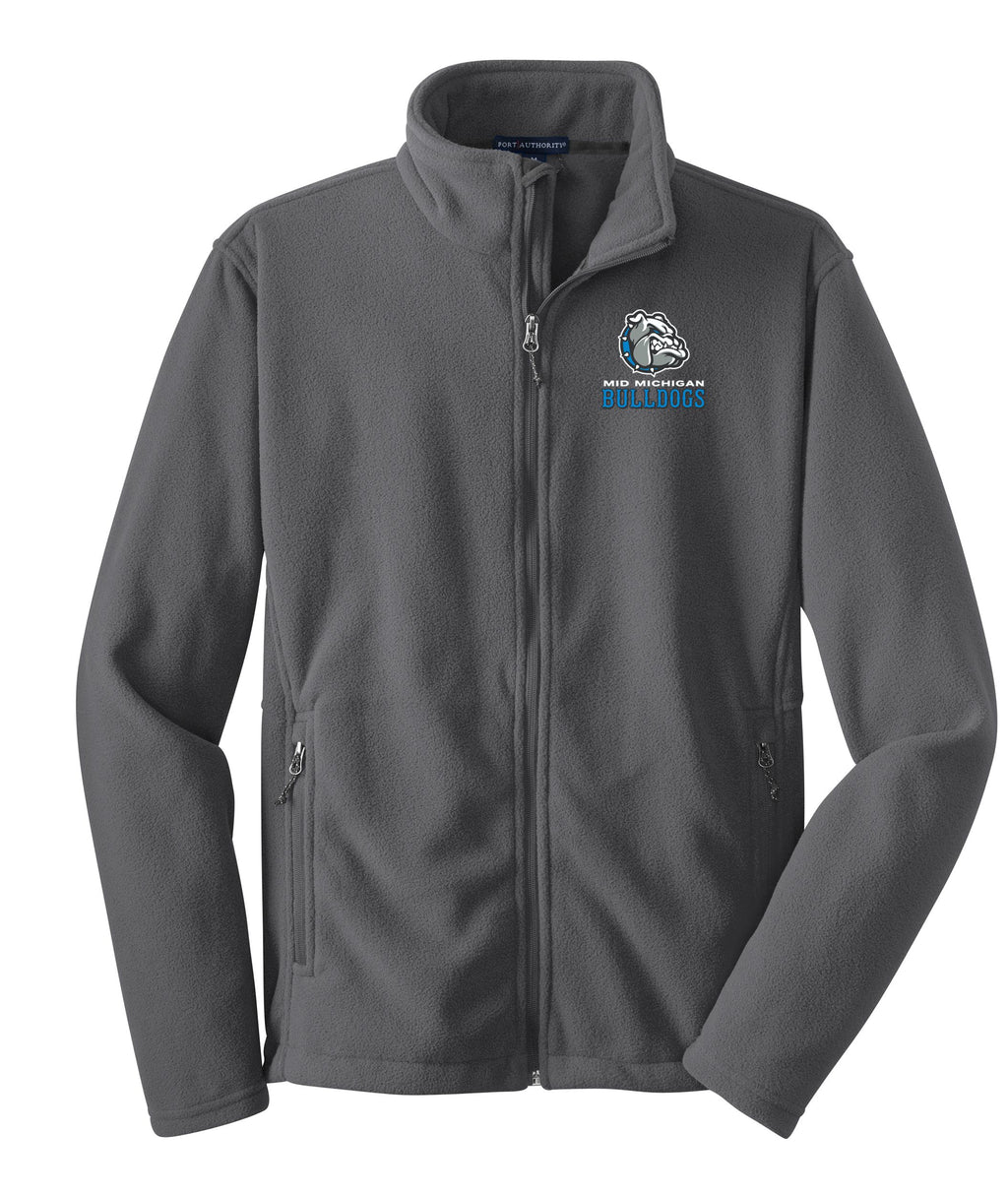 Mid Michigan Bulldogs Fleece Full Zip Jacket