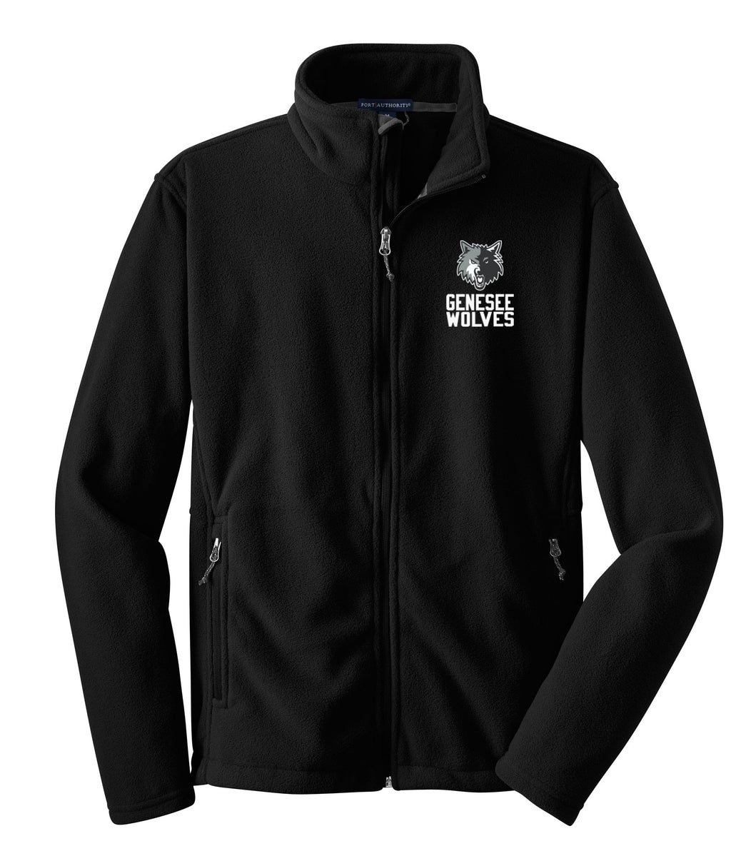Genesee Wolves Fleece Full Zip Jacket - GWPTO