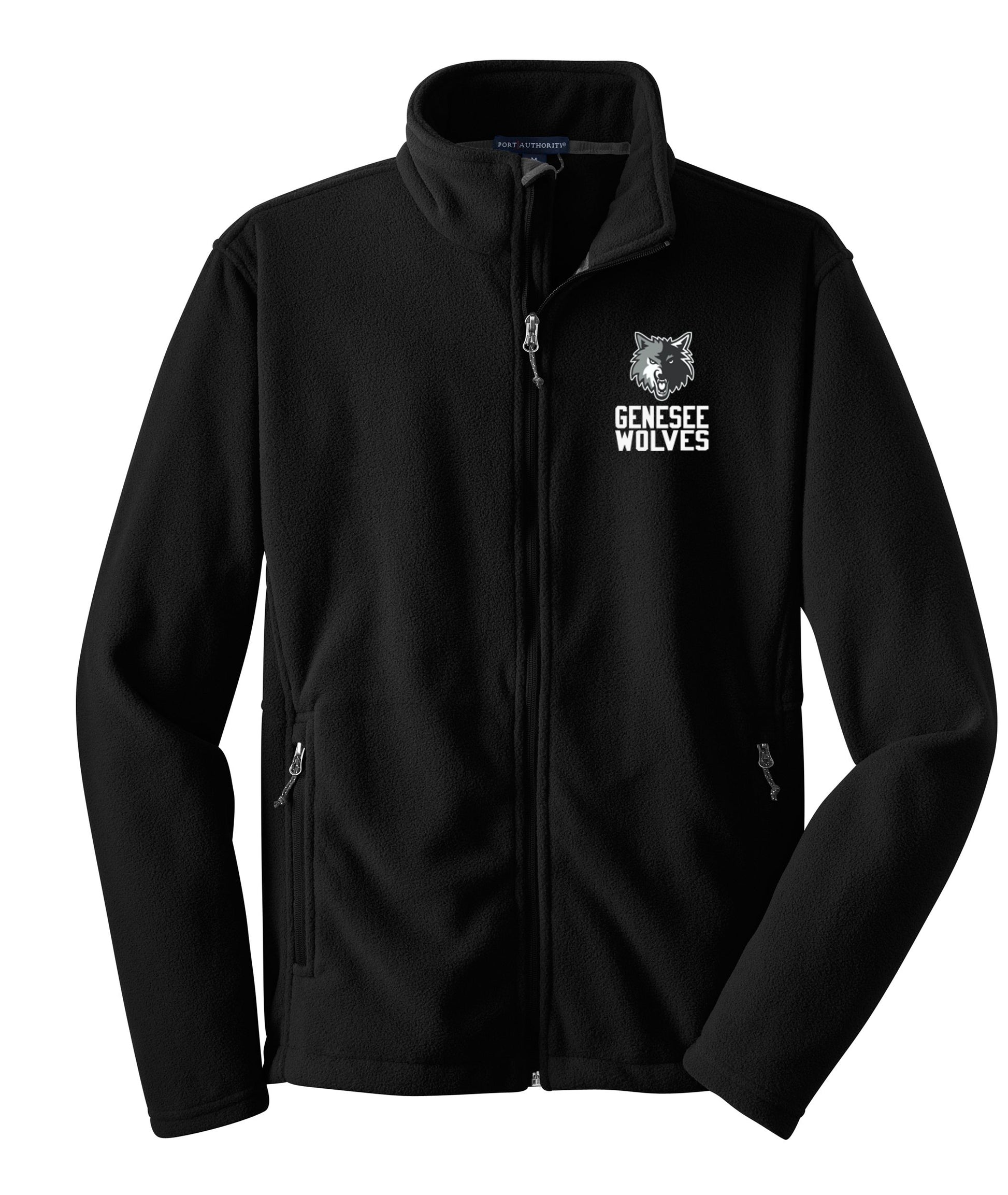 Genesee Wolves Fleece Full Zip Jacket - GWPTO