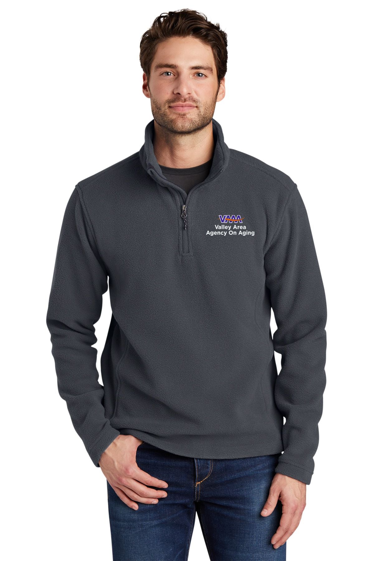 Valley Area Agency On Aging Fleece 1/4 Zip Jacket
