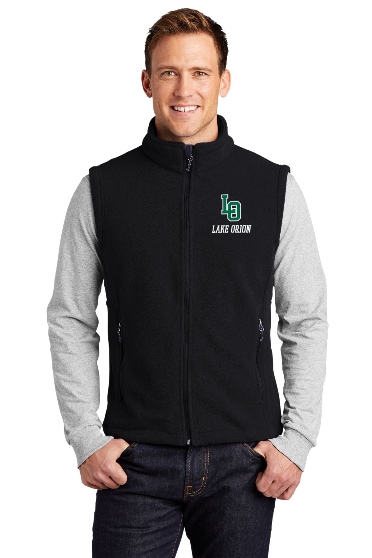 Lake Orion Fleece Full Zip Vest