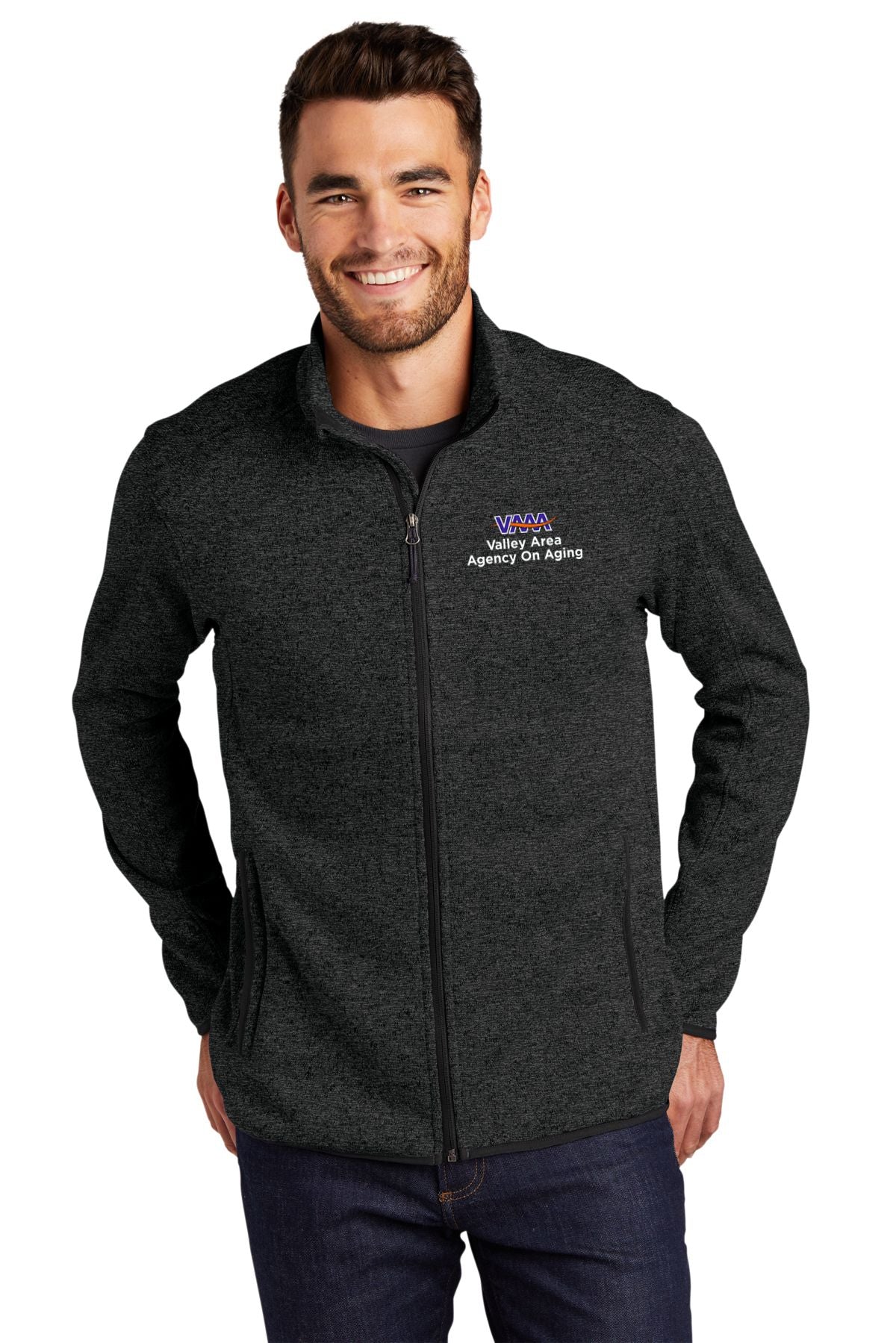 Valley Area Agency On Aging Sweater Fleece Jacket