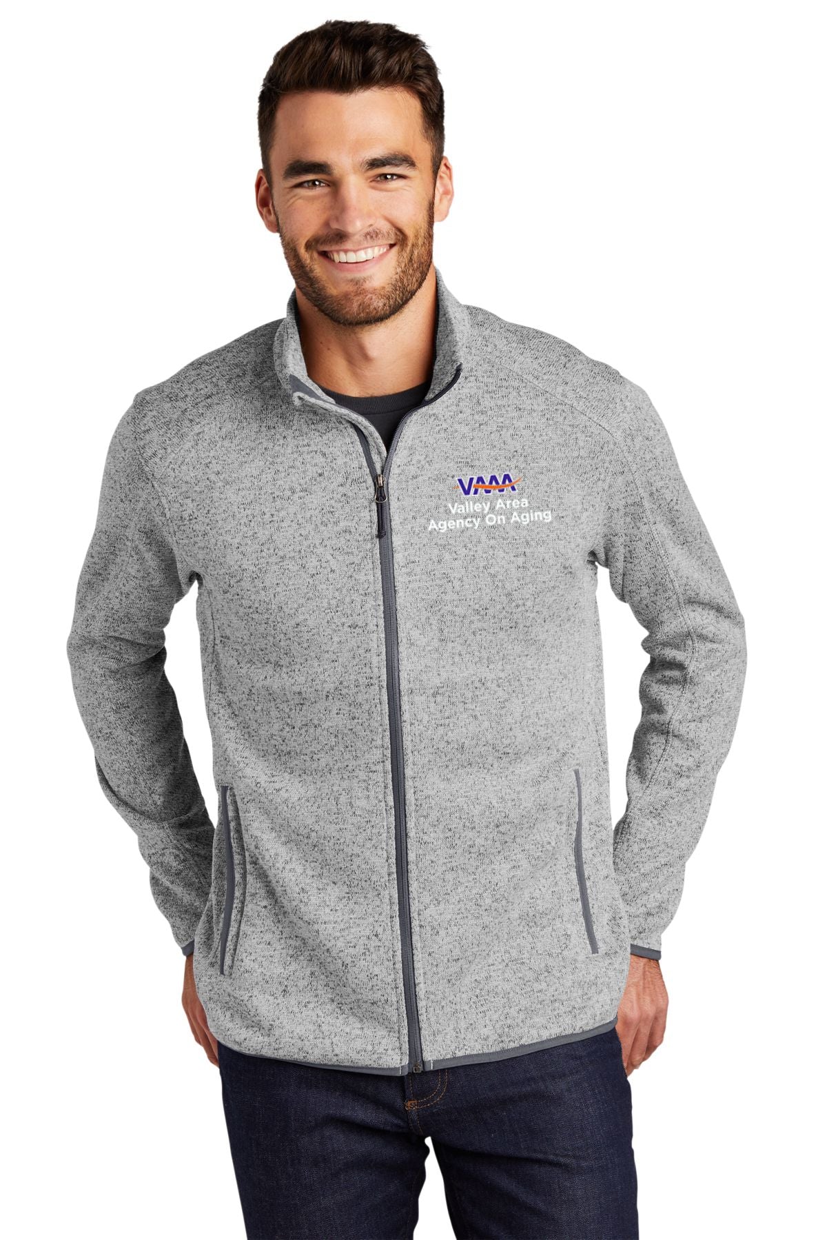 Valley Area Agency On Aging Sweater Fleece Jacket