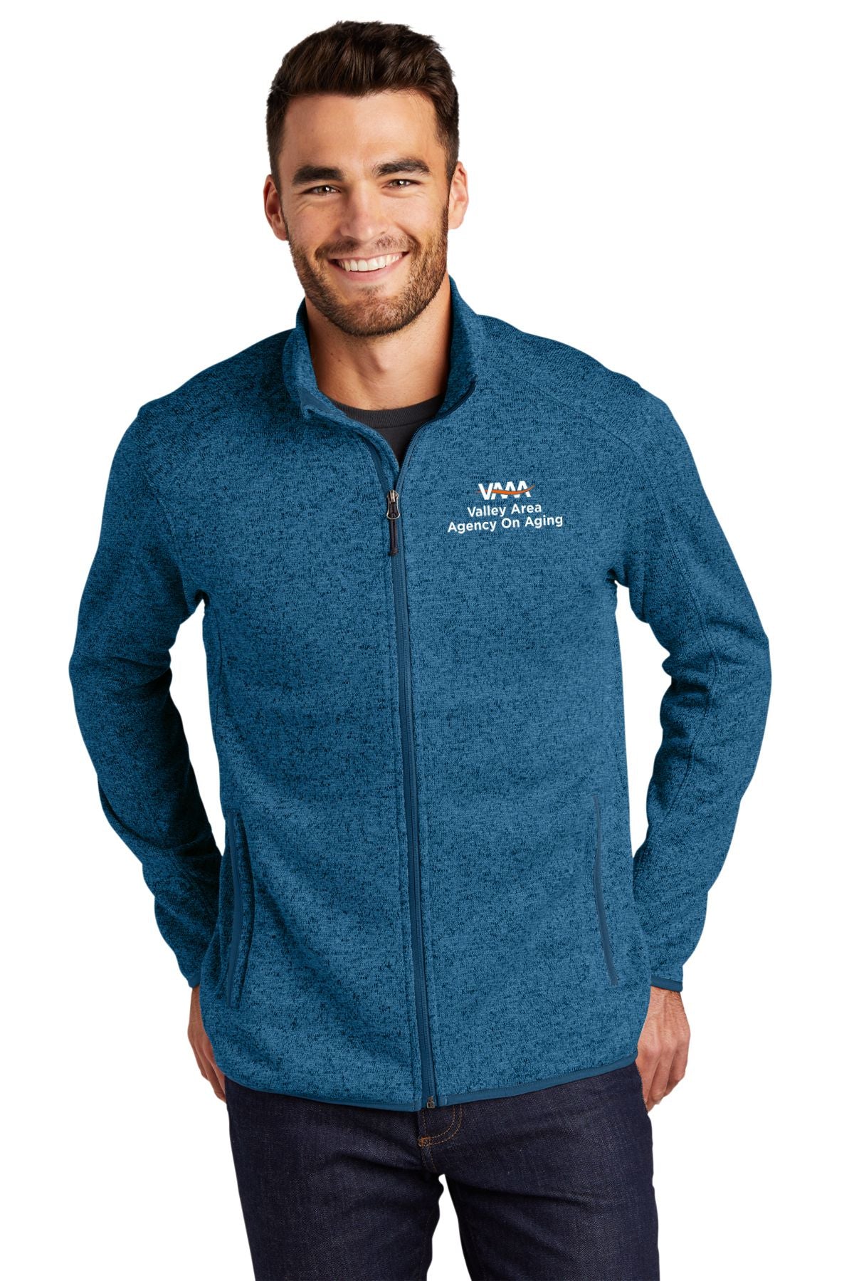 Valley Area Agency On Aging Sweater Fleece Jacket