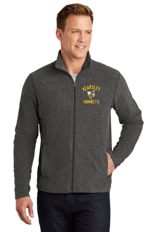 Kearsley Hornets Heather Microfleece Full-Zip Jacket