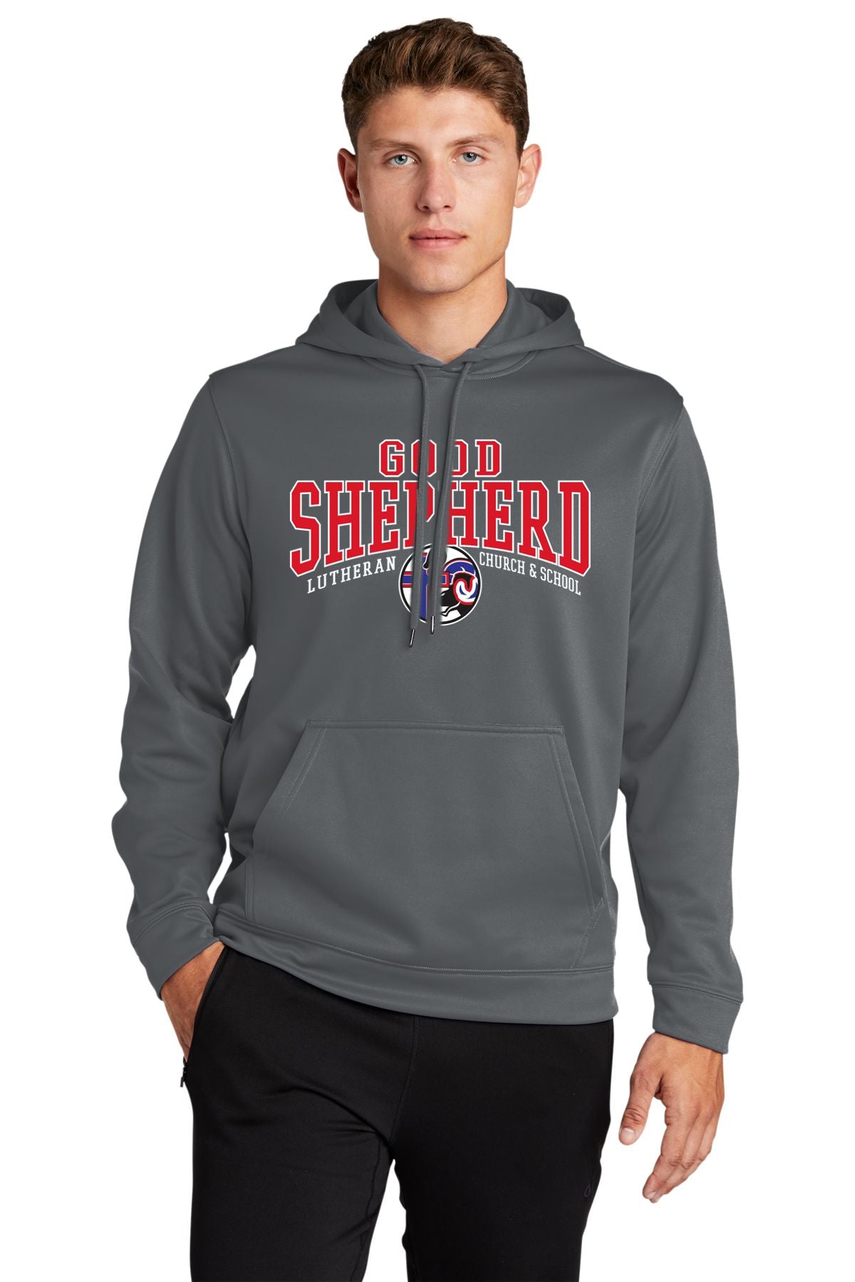 Good Shepherd Performance Hooded Pullover