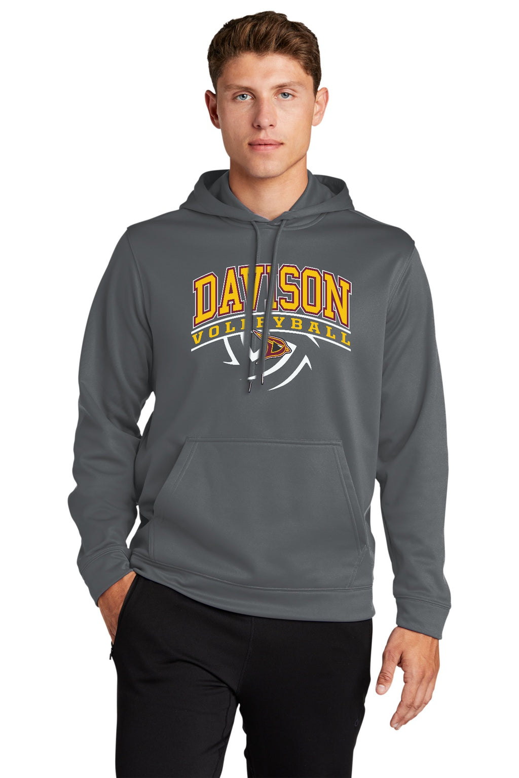 Davison Volleyball Performance Hooded Pullover