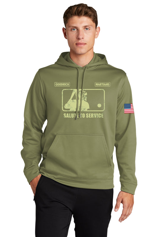 Goodrich Baseball Salute to Service Performance Hooded Pullover