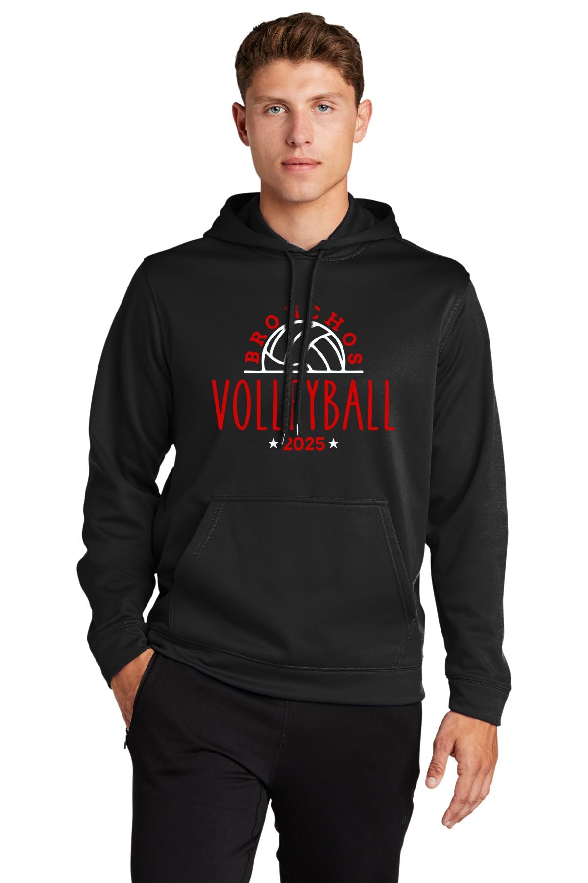 Holly Volleyball Performance Hooded Pullover