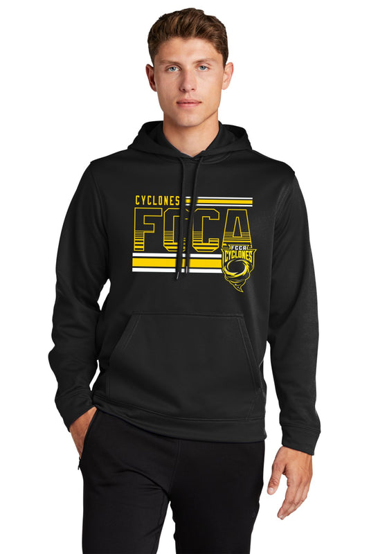 FCCA "Lines" Performance Hooded Pullover