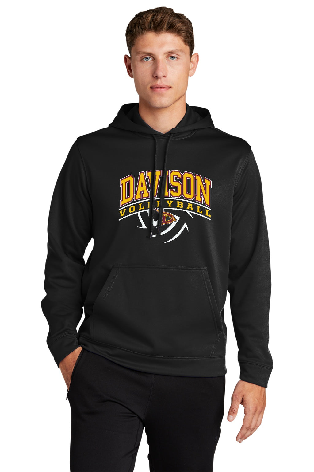 Davison Volleyball Performance Hooded Pullover