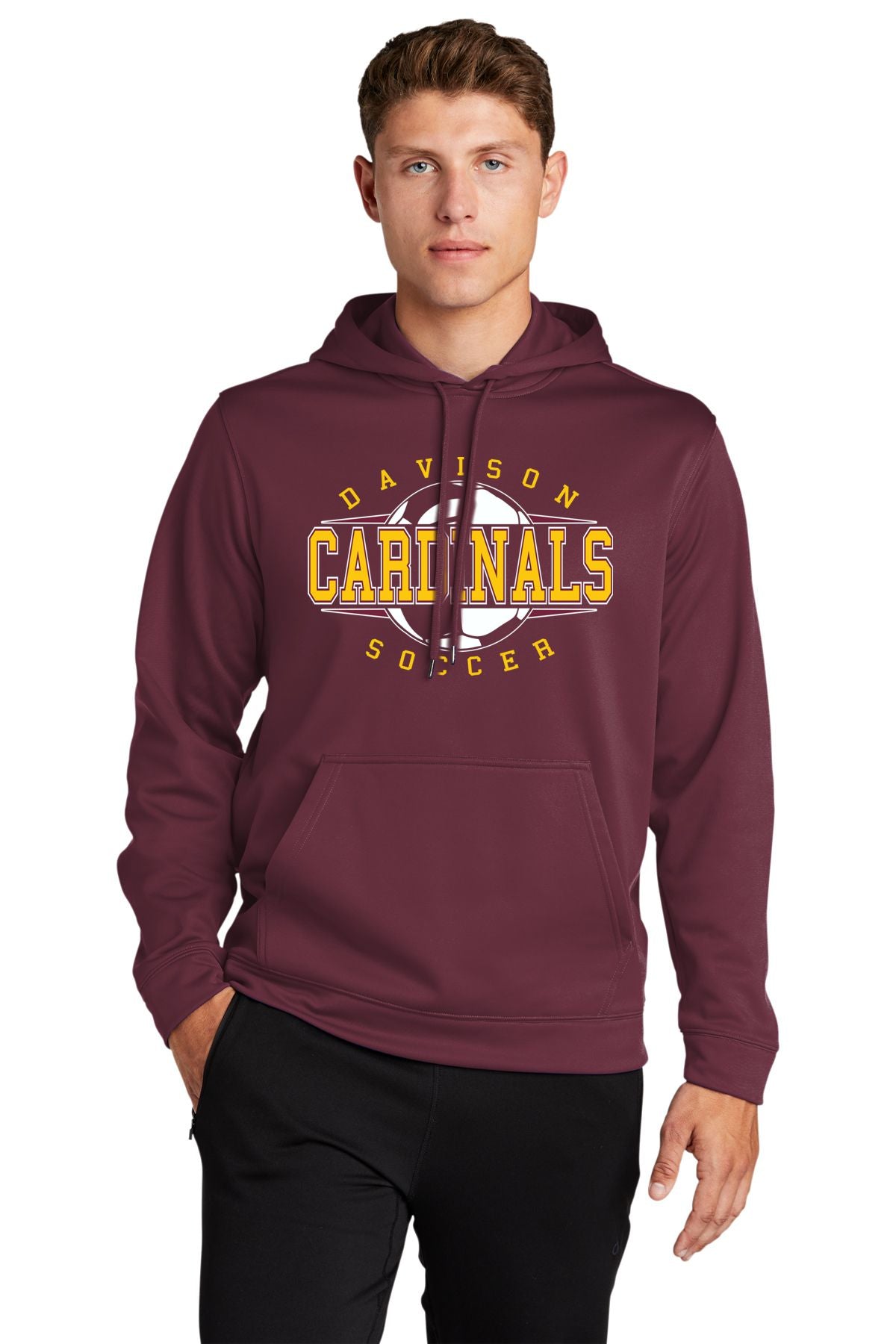 Davison Soccer Performance Hooded Pullover